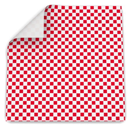 Red Checkered Deli Paper, 5000 Sheets - Custom Packaging and Products, Inc.
