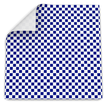 12" x 12" BLUE Check Deli Sandwich Wrap Paper 1000 pieces Case other colors too. 